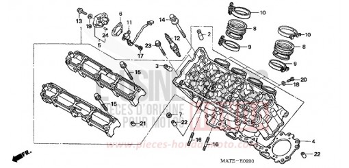 CYLINDER HEAD CBR1100XX5 de 2005